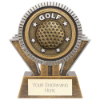 Apex Ikon Golf Award Gold & Silver 130mm