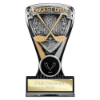 Wolverine Plaque Longest Drive Carbon Black & Fusion Gold 130mm