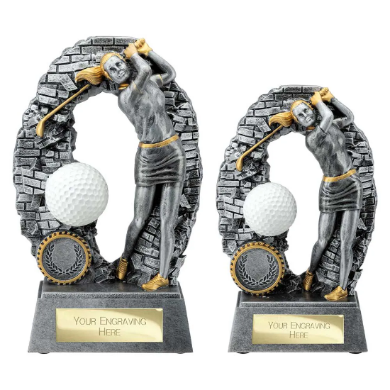 Blast Out Golf Female Resin Award
