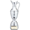 Claret Jug Golf Resin Vacuum Plated Silver 250mm