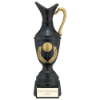 Claret Jug Golf Resin Award Antique Black & Gold 300mm