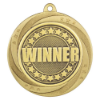 Superstar Winner Medal Gold 60mm