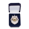 Triumph Medal In Box Silver 90mm