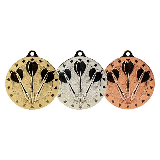 Cascade Stars Darts Medal