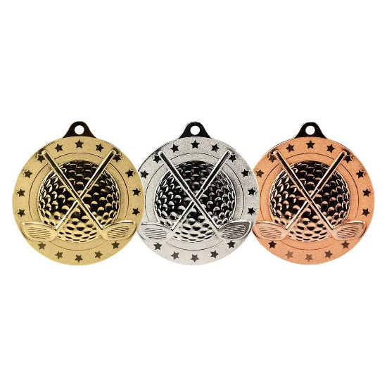 Cascade Stars Golf Medal
