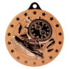 Cascade Stars Running Athletics Medal Bronze 50mm