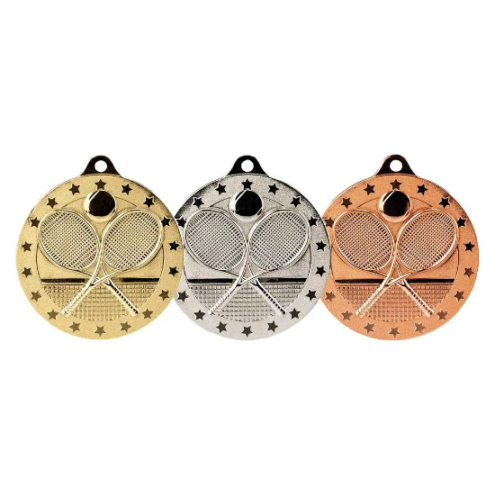 Cascade Stars Tennis Medal