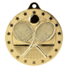 Cascade Stars Tennis Medal Gold 50mm
