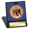 Cascade Stars Cricket Medal & Box Bronze 50mm