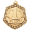 Falcon Medal 1st Place Gold 65mm