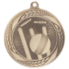 Typhoon Cricket Medal Antique Gold 55mm
