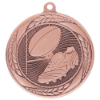 Typhoon Rugby Medal Antique Bronze 55mm