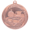 Typhoon Swimming Medal Antique Bronze 55mm
