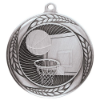 Typhoon Basketball Medal Antique Silver 55mm