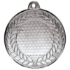 Aviator Golf Medal Antique Silver 50mm