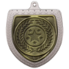 Cobra Multi-Sport Shield Medal Silver 75mm