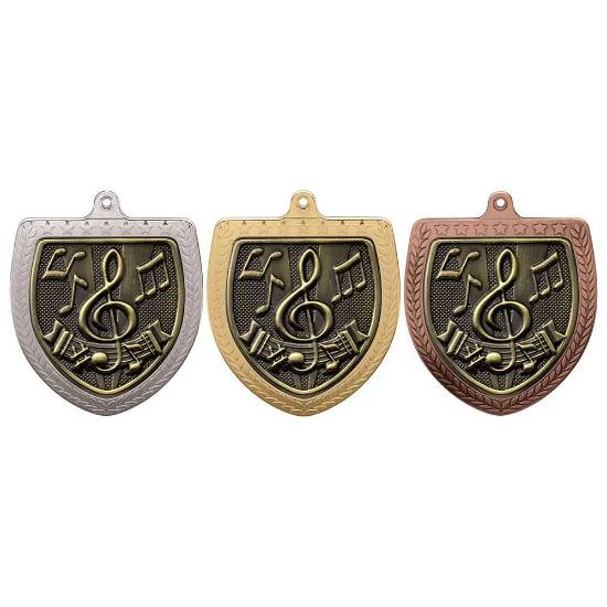 Cobra Music Shield Medal