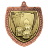 Cobra Cards Shield Medal Bronze 75mm