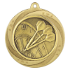Superstar Darts Medal Gold 60mm