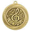 Superstar Music Medal Gold 60mm