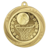 Superstar Netball Medal Gold 60mm