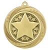 Superstar Achievement Medal Gold 60mm