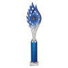 Wildfire Multisport Tube Trophy Blue & Silver 415mm