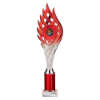Wildfire Multisport Tube Trophy Red and Silver 340mm