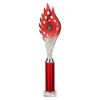 Wildfire Multisport Tube Trophy Red and Silver 415mm