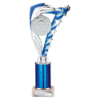 Frenzy Multisport Tube Trophy Silver & Blue 265mm