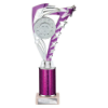 Frenzy Multisport Tube Trophy Silver & Purple 265mm