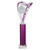 Frenzy Multisport Tube Trophy Silver & Purple 365mm