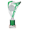 Frenzy Multisport Tube Trophy Silver & Green 240mm
