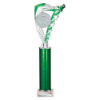 Frenzy Multisport Tube Trophy Silver & Green 365mm