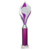 Volcano Multisport Tube Trophy Silver & Purple 385mm