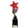 Innov8 Star Plastic Trophy Red & Black 275mm