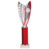 Glamstar Plastic Tube Trophy Red 340mm