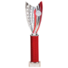 Glamstar Plastic Tube Trophy Red 365mm