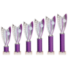 Glamstar Plastic Tube Trophy Purple