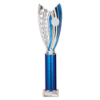 Glamstar Plastic Tube Trophy Blue 390mm