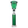 Cobra Star Multisport Tube Trophy Silver & Green 355mm