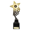 Innov8 Star Plastic Trophy Gold & Black 250mm