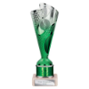 Rodeo Multisport Tube Trophy Silver & Green 215mm