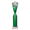 Rodeo Multisport Tube Trophy Silver & Green 315mm