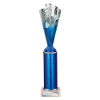 Rodeo Multisport Tube Trophy Silver & Blue 315mm
