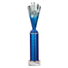 Rodeo Multisport Tube Trophy Silver & Blue 340mm