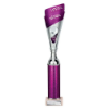 Predator Multisport Tube Trophy Silver & Purple 360mm