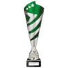 Hurricane Altitude Plastic Cup Silver & Green 310mm