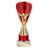 Rising Stars Plastic Trophy Red 205mm