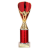Rising Stars Plastic Trophy Red 255mm